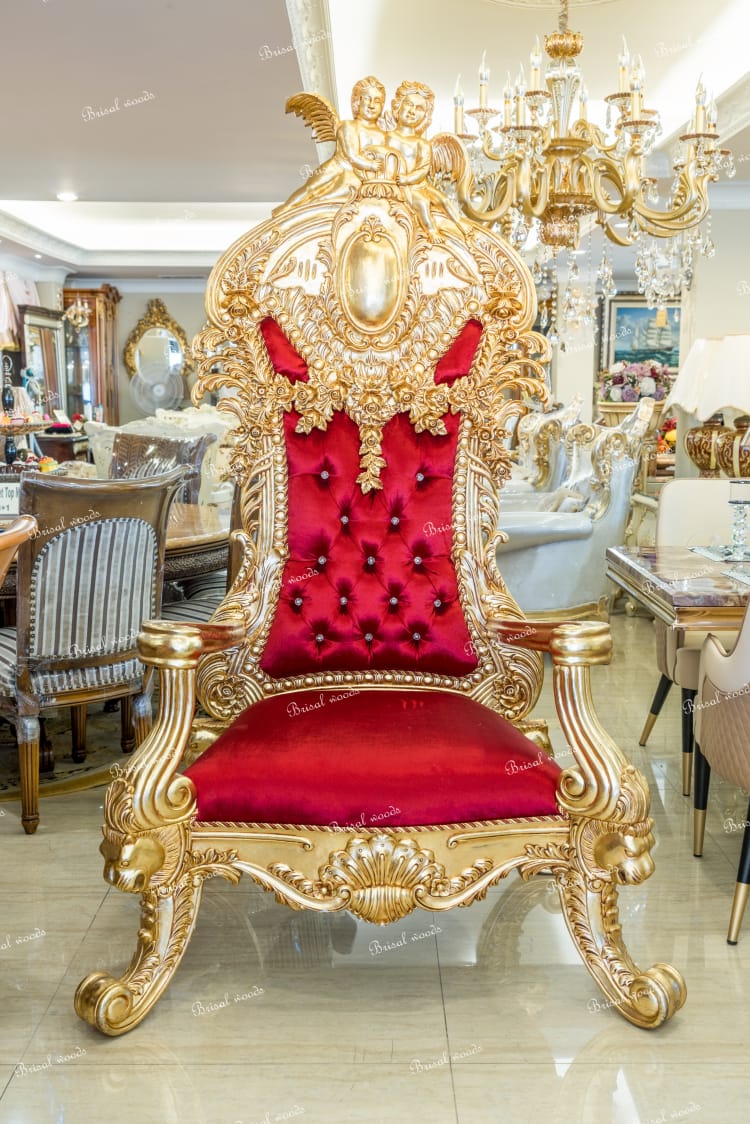 Wooden Luxury King Chair